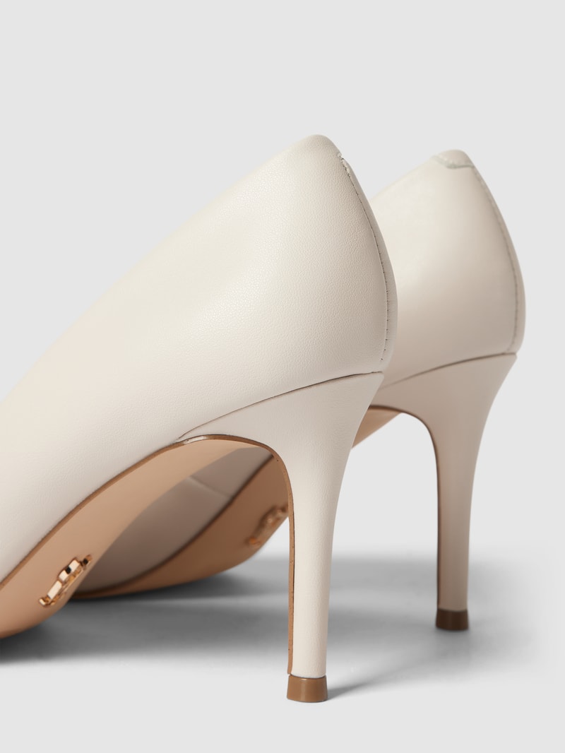 Pumps mit hohem Absatz Modell 'LADYBUG' in offwhite