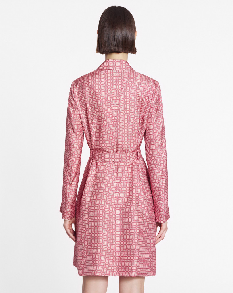 ROBE MIDI PORTEFEUILLE IMPRIMEE