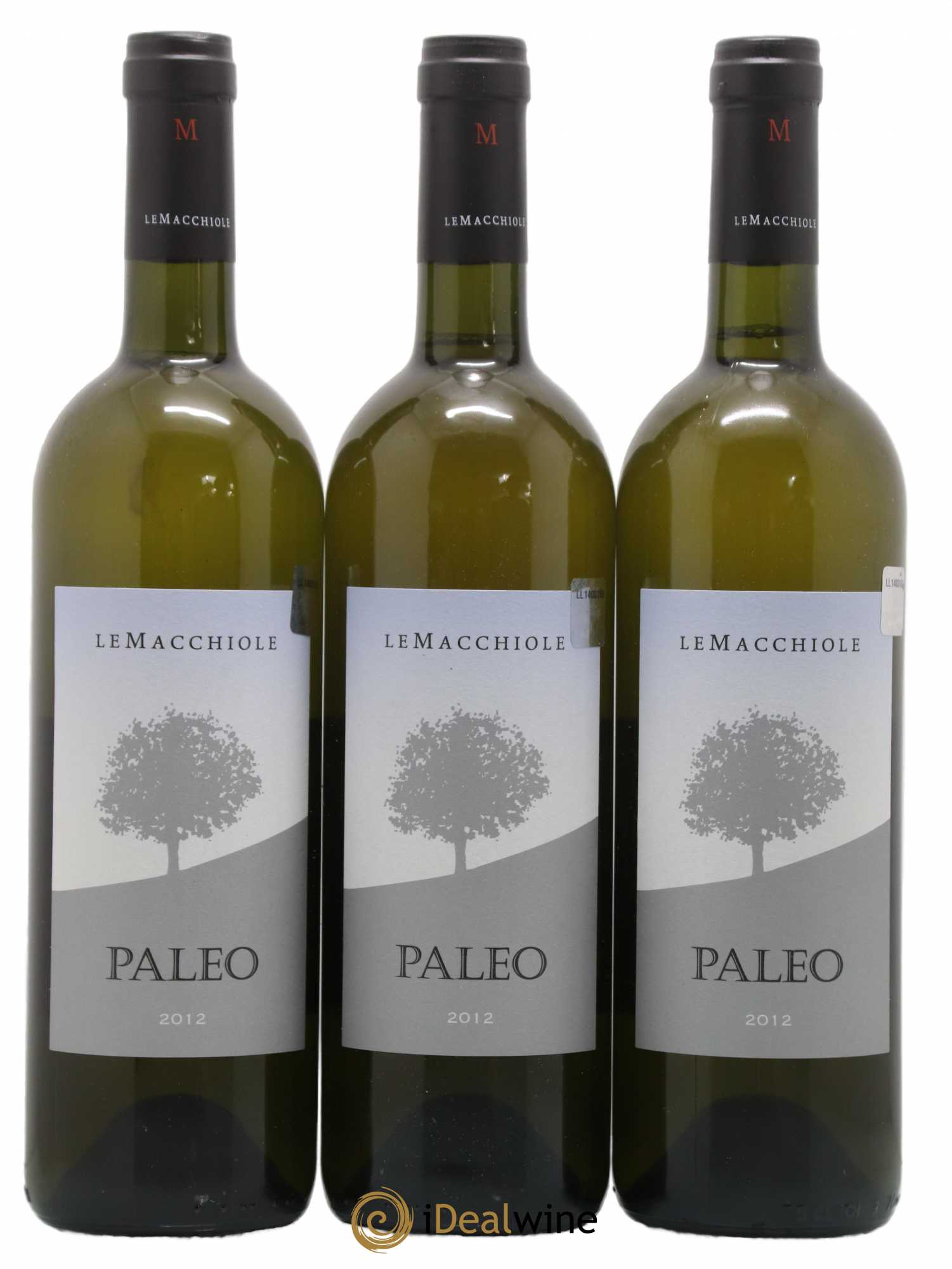 Italie Le Macchiole Paleo 2012 - Lot de 3 Bouteilles