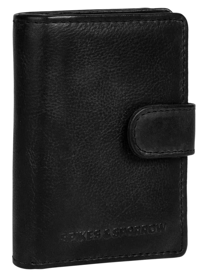 SPIKES & SPARROW Geldbörse in schwarz günstig kaufen onesize