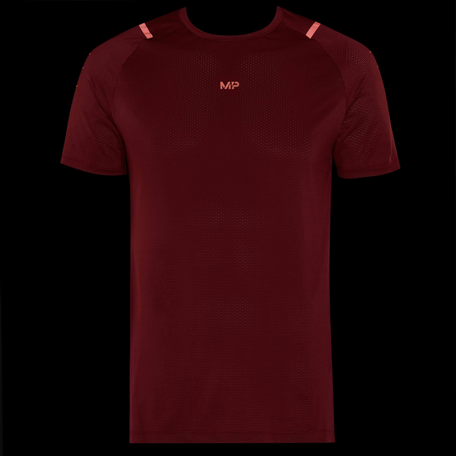 T-shirt à manches courtes MP Velocity pour hommes – Merlot