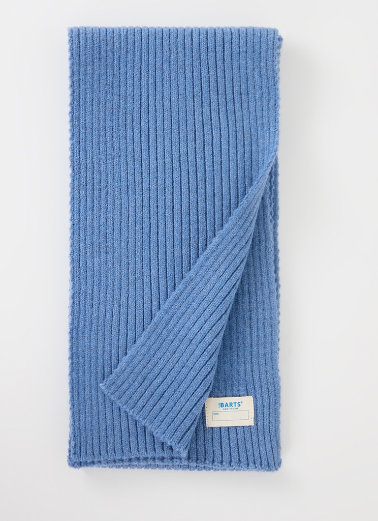 Barts Basalth Rippenstrickschal 140 x 15 cm