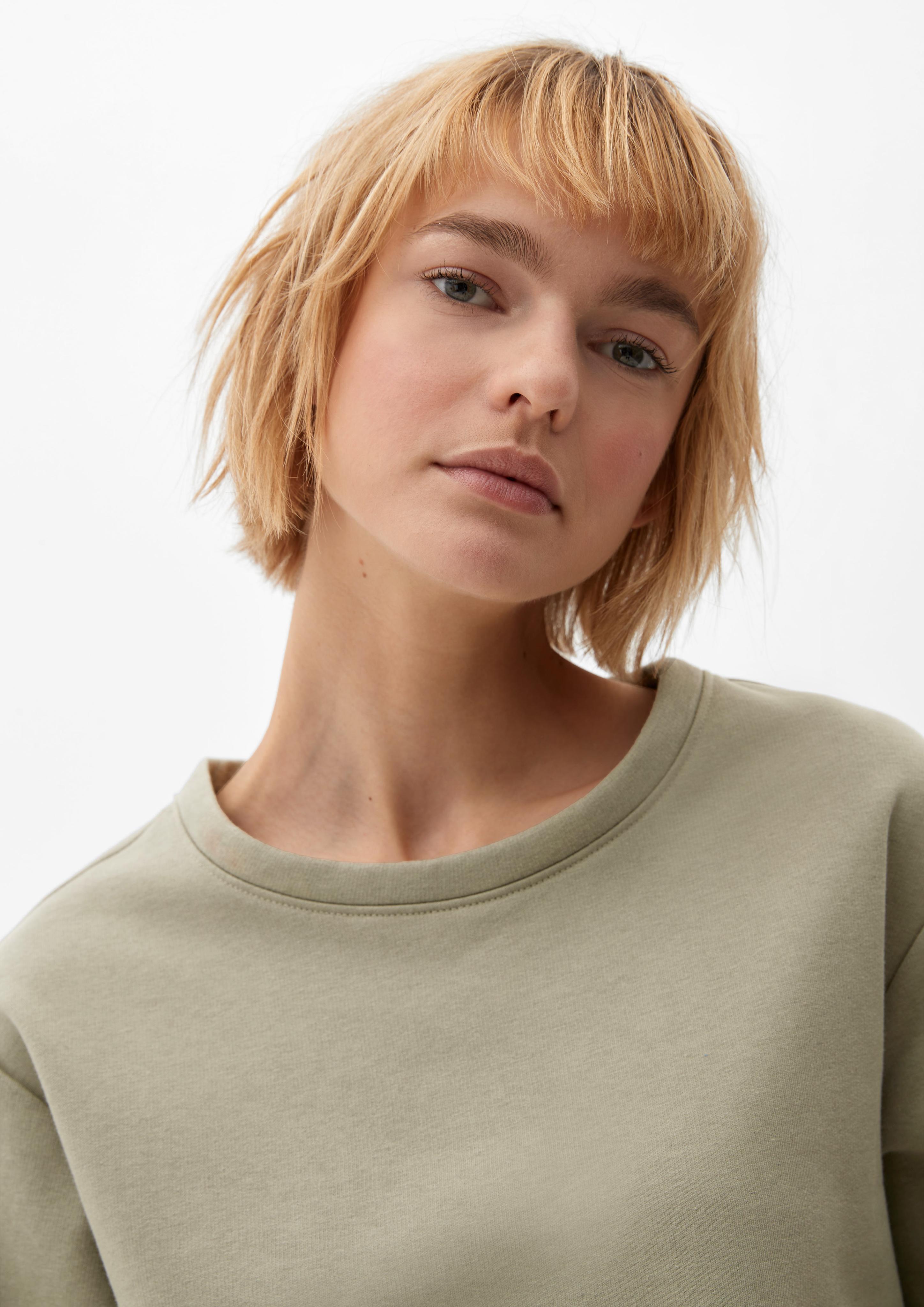 Sweatshirt mit abgerundetem Saum  2121410-7856