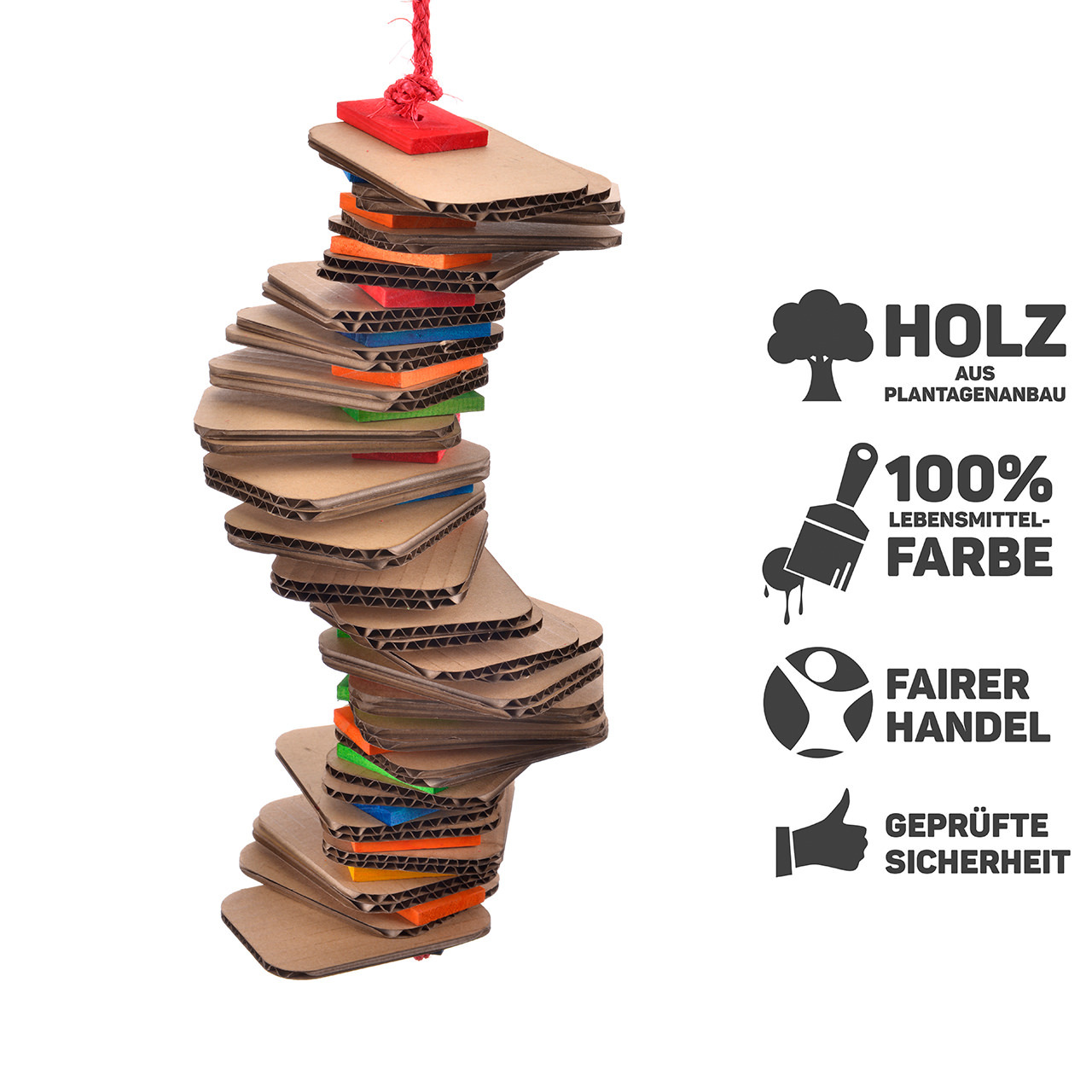 HappyBird Spielzeug HappyBird Spielzeug Spiral shredding slice
