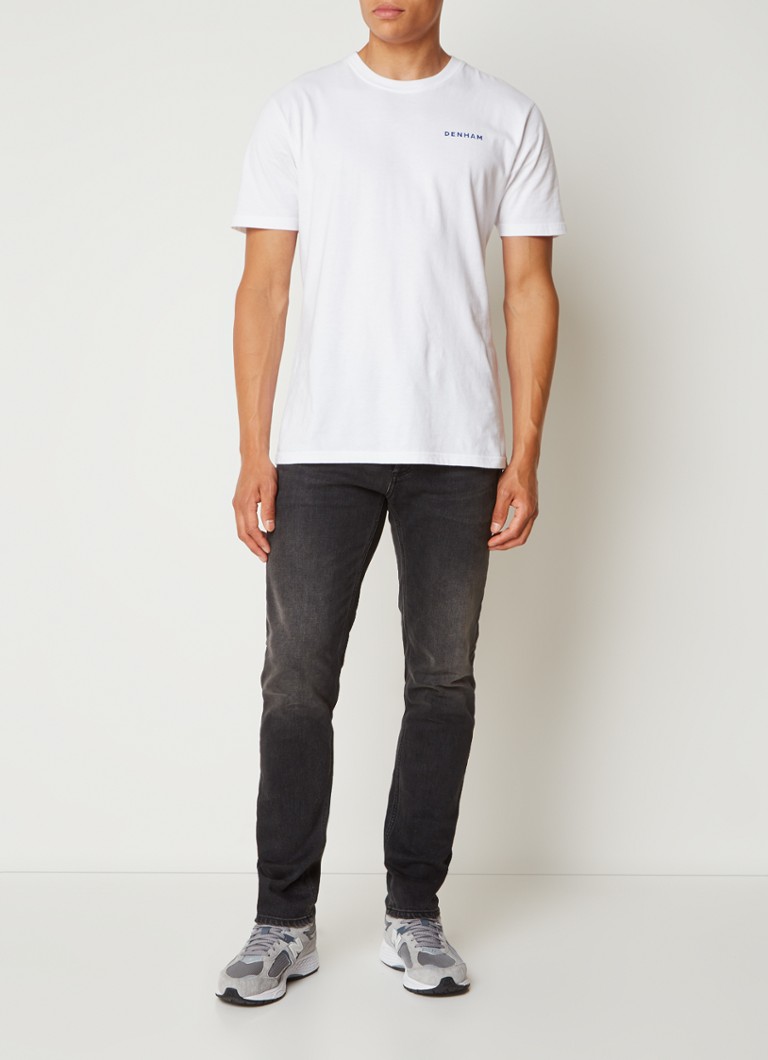Denham  Razor slim fit jeans met gekleurde wassing