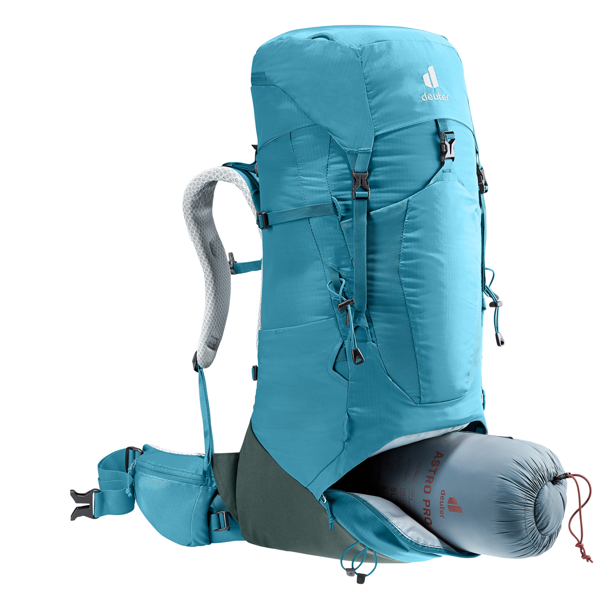 deuter Aircontact Lite 35+10 3340023 Blau 249-Lagoon