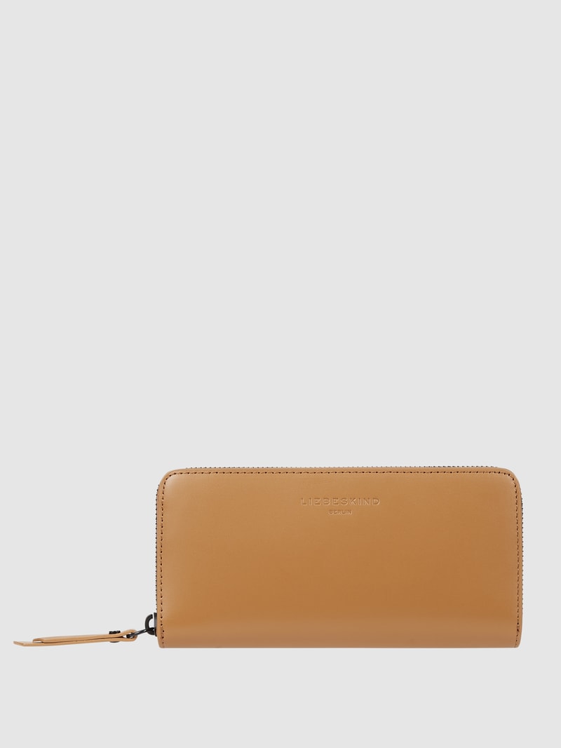 Portemonnaie aus Leder Modell 'Sally' in camel