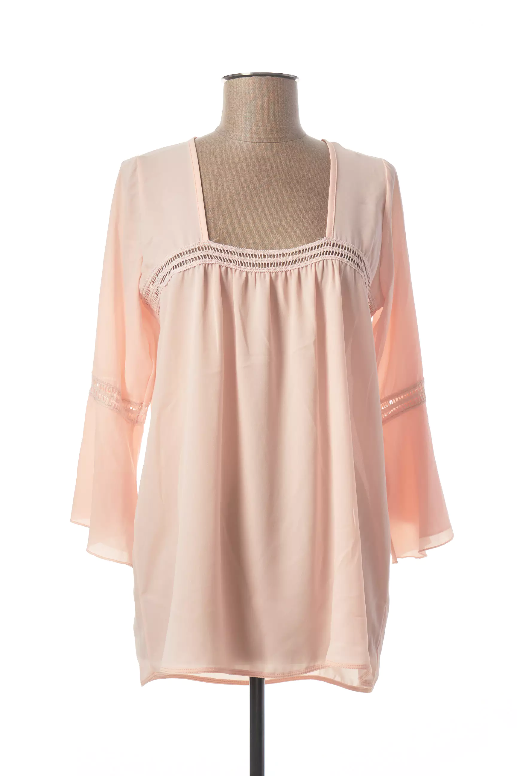 Show Girls Tuniquemanchelongue Femme couleur rose