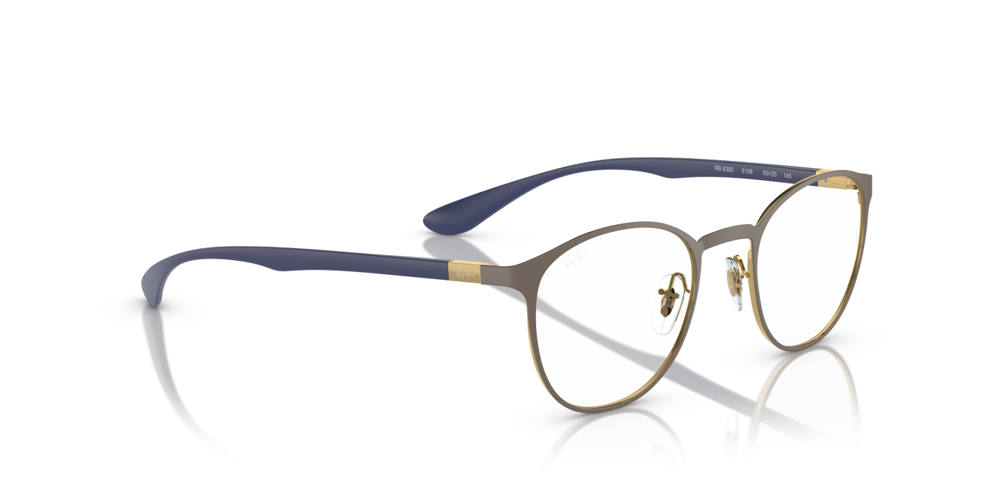 RB6355 OPTICS - Maro mat pe auriu
