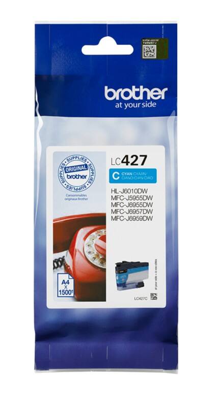 Brother LC427C Original Tintenpatrone Cyan