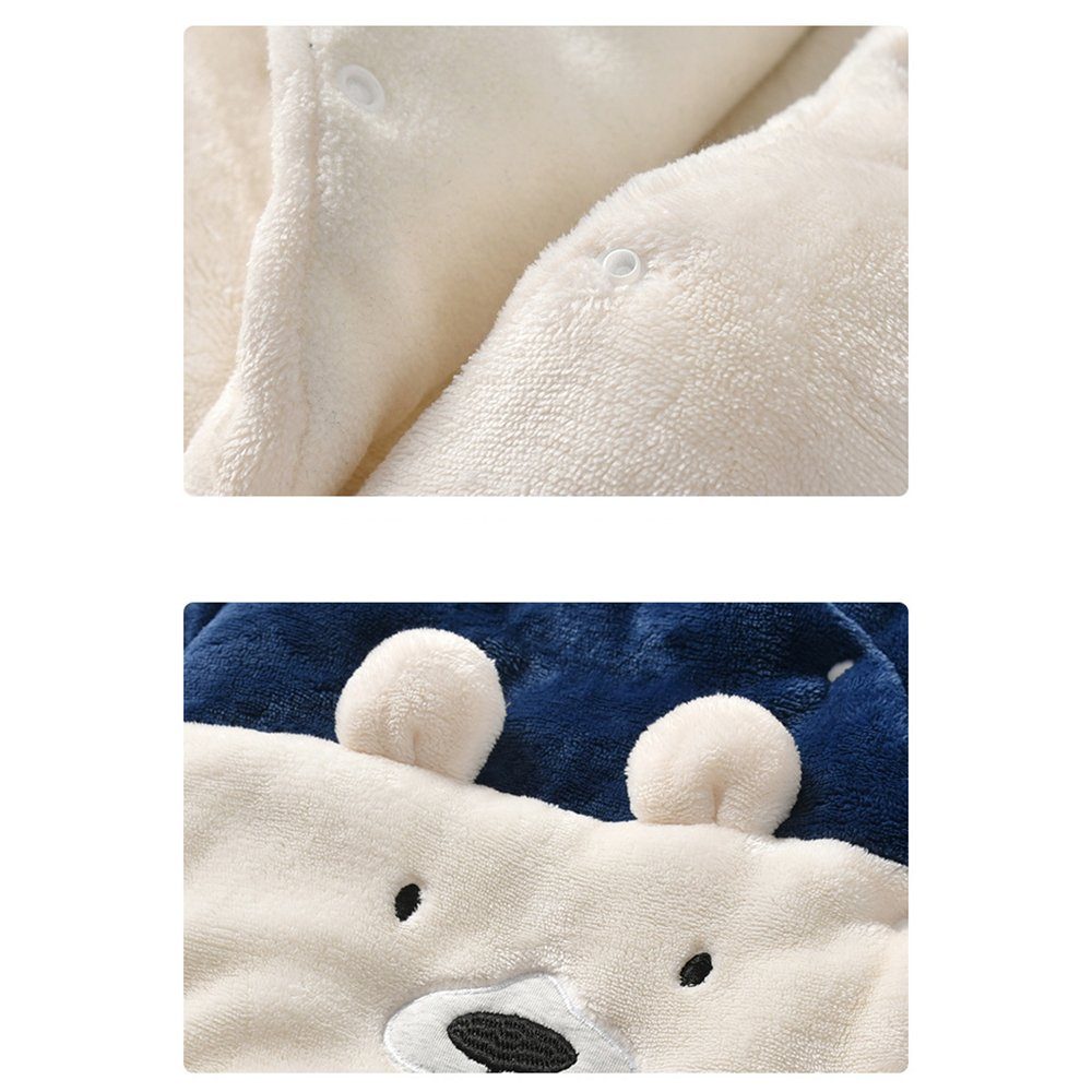 Zeaicos Strampler Baby Overall Winter Schneeanzug Baby Wärmer Winter Overalls Jumpsuit