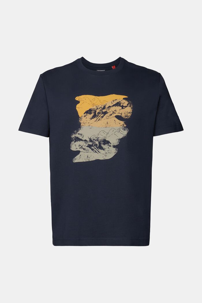 Baumwoll-T-Shirt mit Print