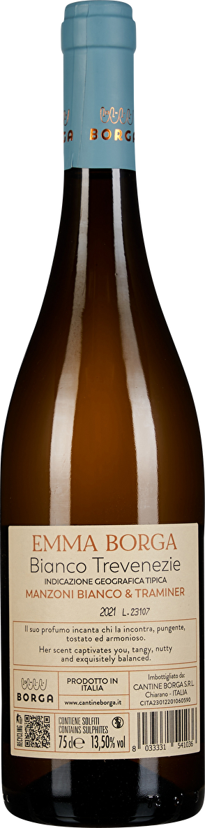 Cantine Borga Emma Bianco Trevenezie 2021