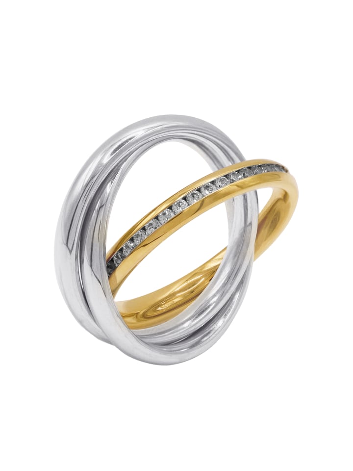Steel_Art Fingerring Trini goldfarben in goldfarben günstig kaufen