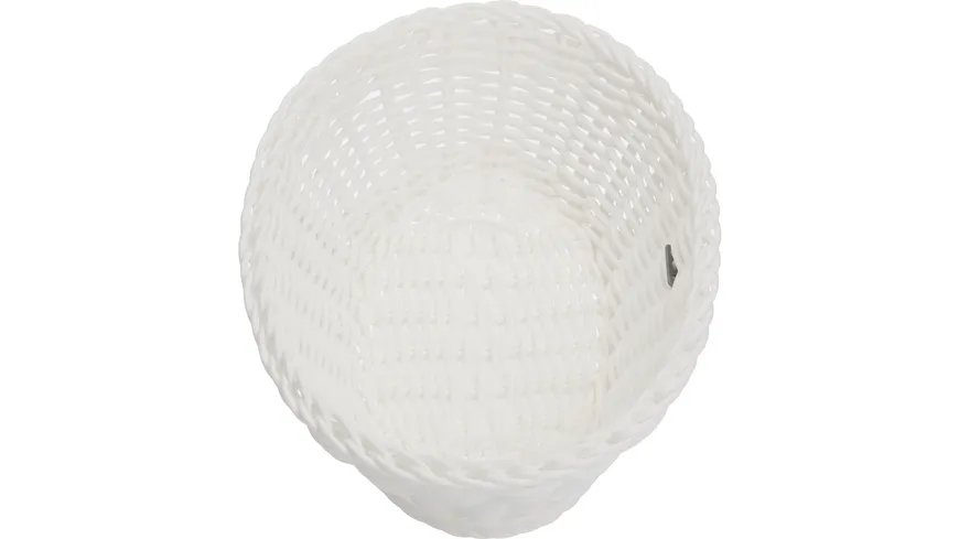 WESTMARK Brotkorb oval  23,5x16x6,5cm weiß