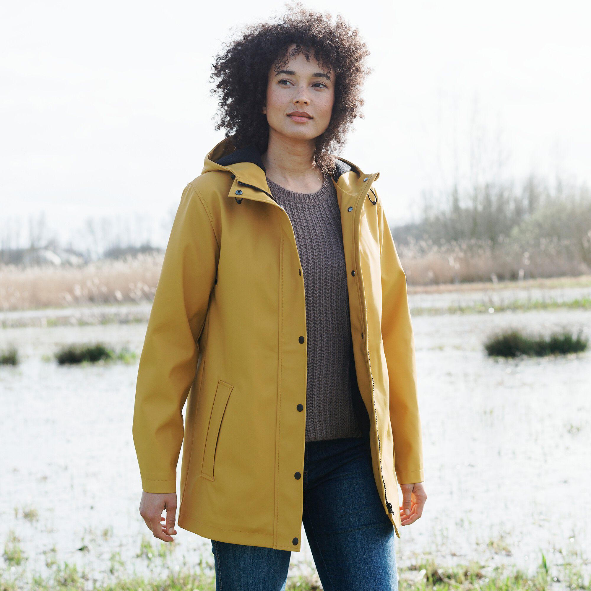 Ciré imperméable en polyester recyclé(**)