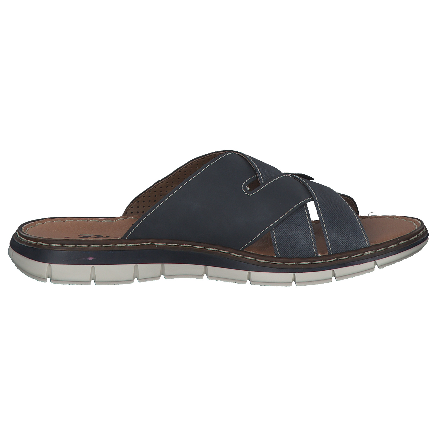 Rieker 25199, Pantoletten, Herren, Grau (Whitedenim/Jeans)
