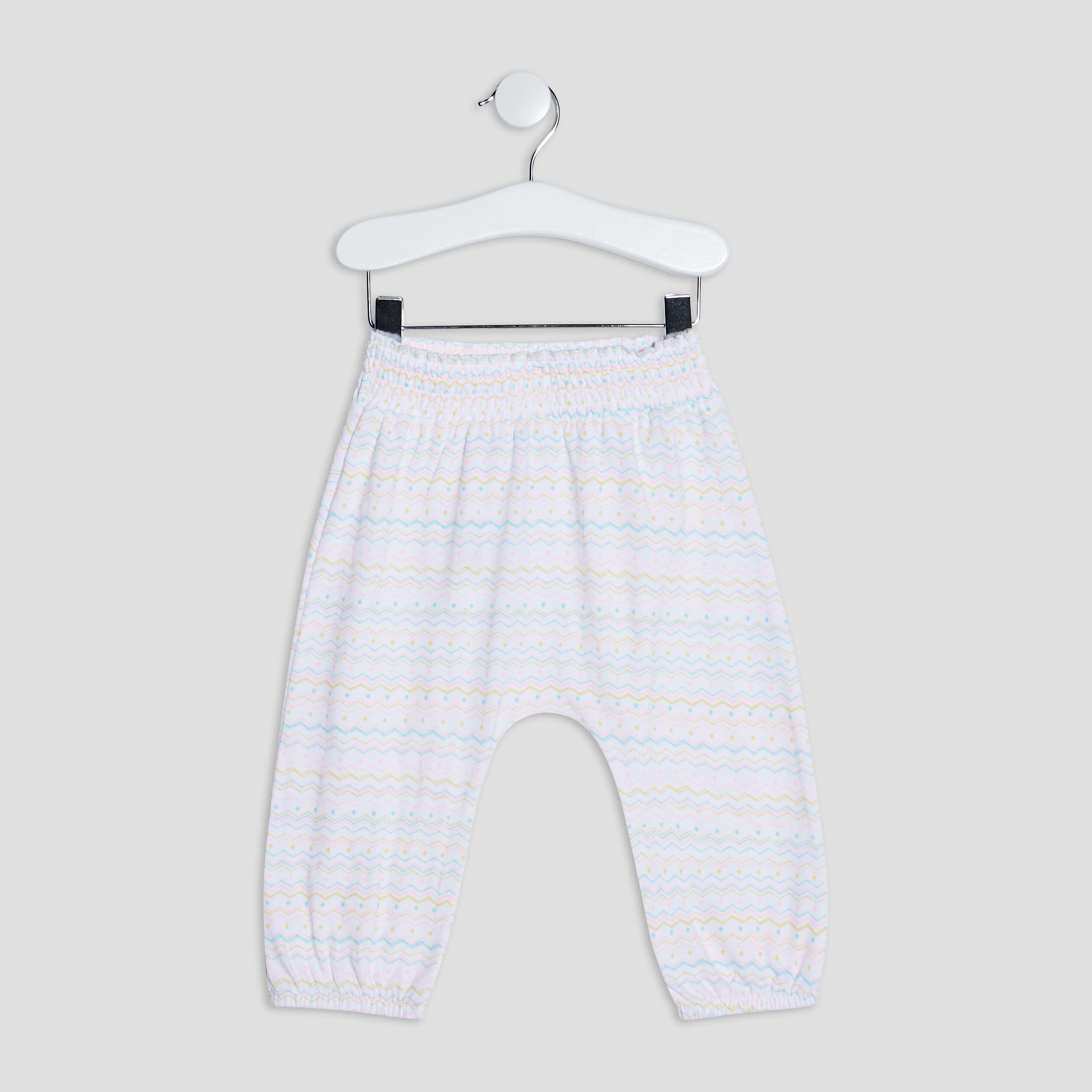 Pantalon droit multicolore bébé fille | La Halle