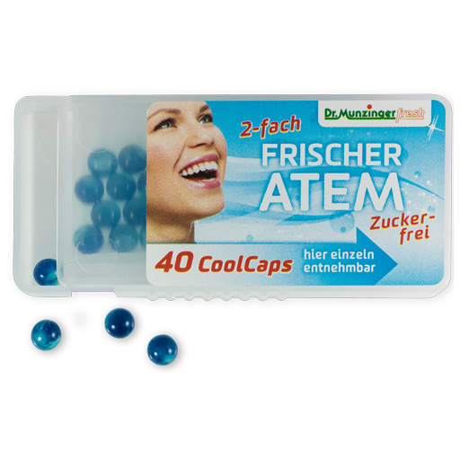 DR.MUNZINGER Cool Caps Vorratsbox 40St  1 P