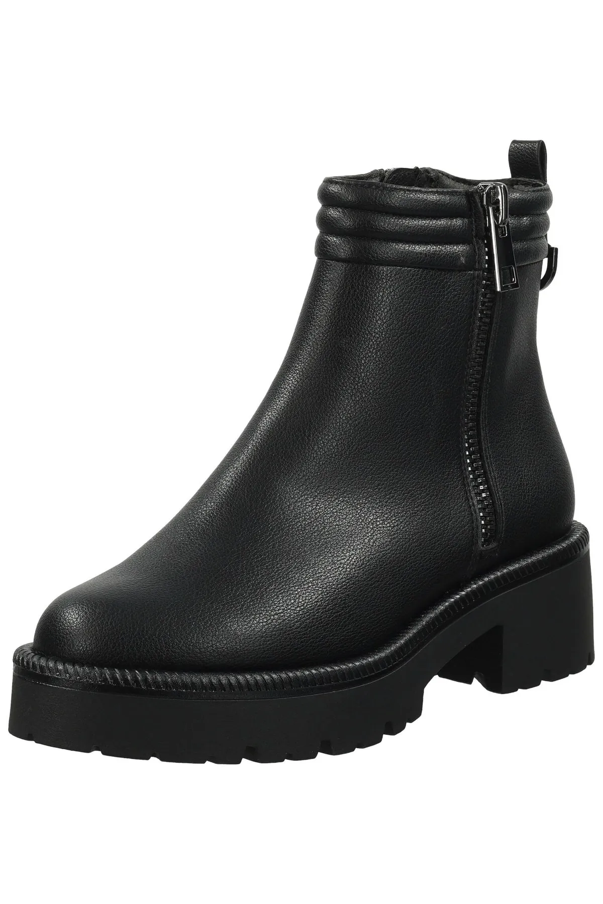 Tamaris  Stiefelette - Schwarz - Blockabsatz