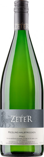2022 Riesling halbtrocken 1,0 L - Weingut Leonhard Zeter