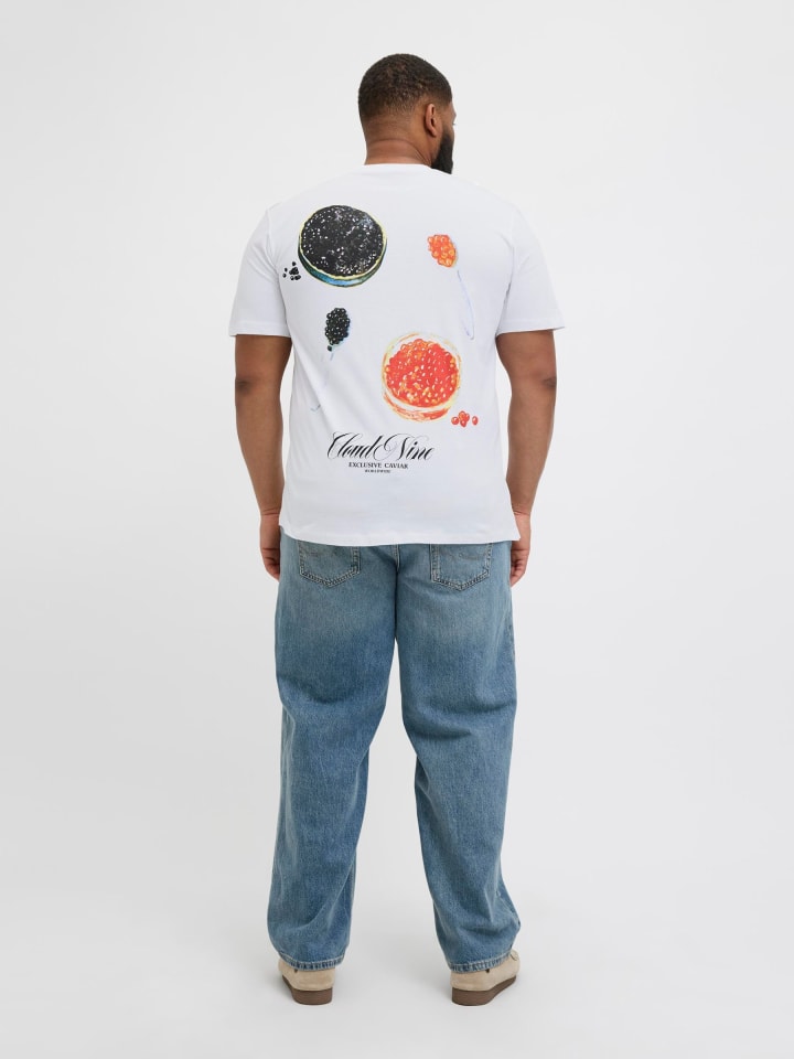 JACK & JONES PLUS T-shirt in Bright White günstig kaufen