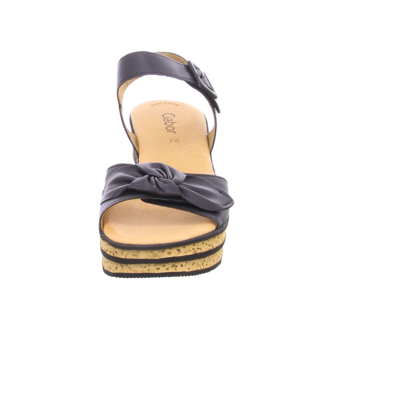GABOR Komfort Sandalen schwarz