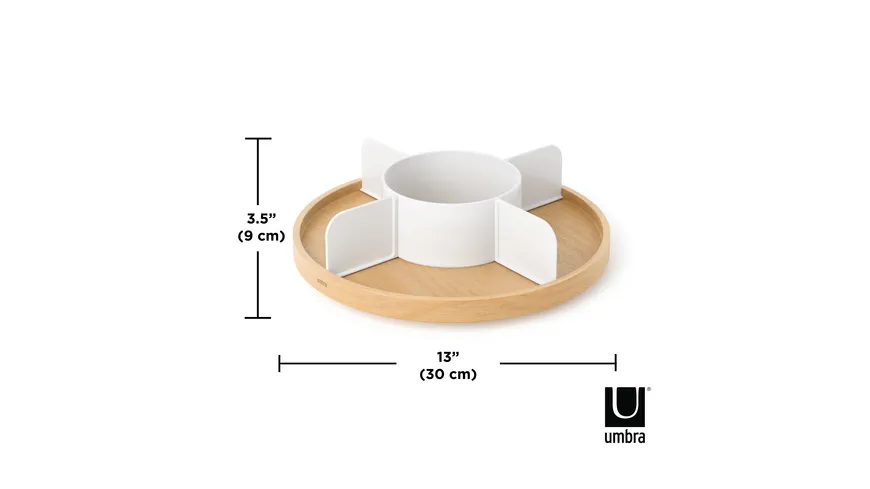 umbra Bellwood Lazy Susan drehbarer Organizer