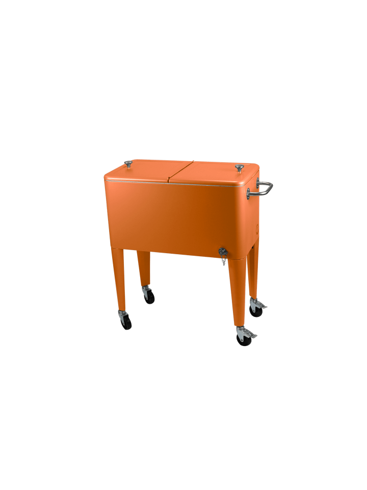 Beachtrekker Kailua Cooler - Kühlbox, Kühlwagen, Getränkekühler, Orange günstig kaufen onesize