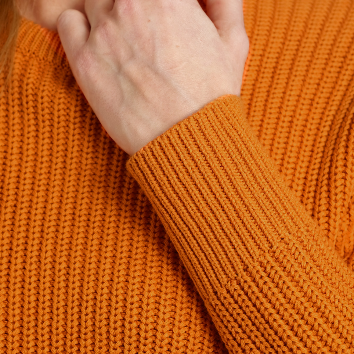 Damen Strickpullover aus Bio-Baumwolle