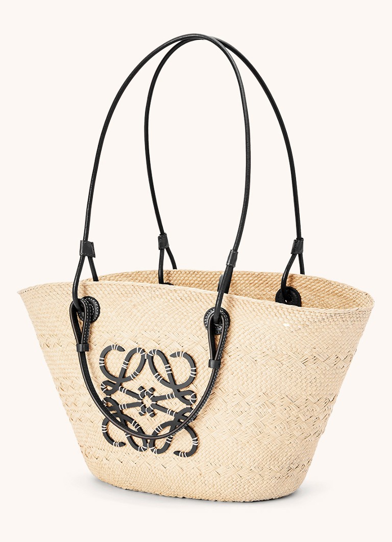 LOEWE Anagram Basket iepirkumu soma ar teļa ādas detaļām