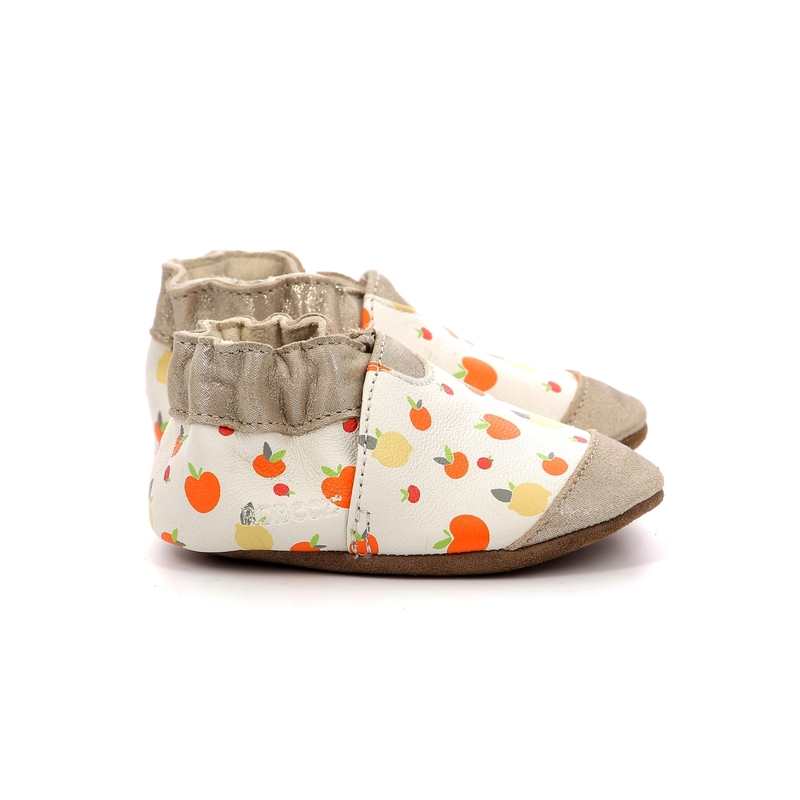 Chaussons cuir tannage vegetal Summer Juice