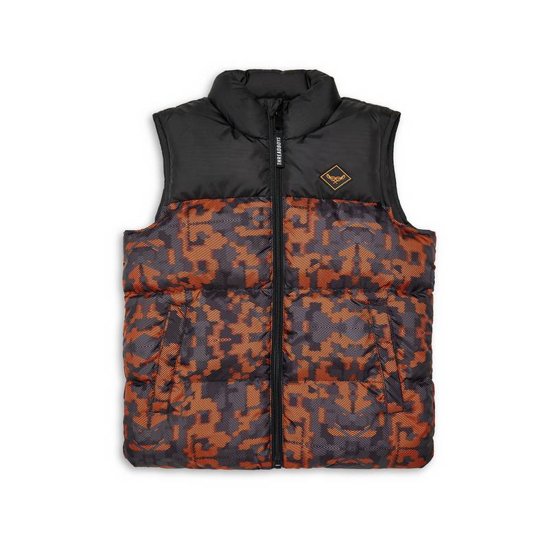 Threadboys THB Jacket Colour Block Gilet Rafferty Steppweste Jungen