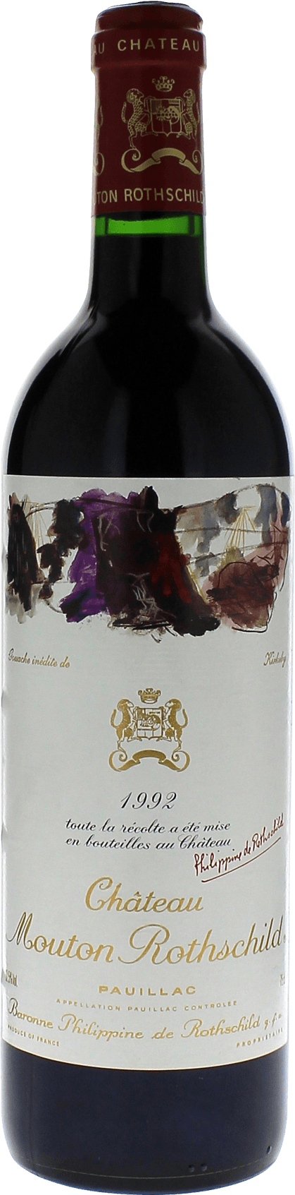 Mouton rothschild 1992
