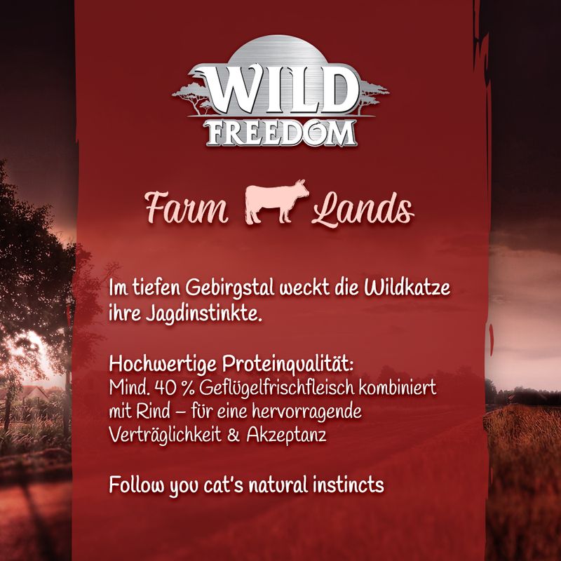 Sparpaket Wild Freedom Trockennahrung 2 x 6,5 kg