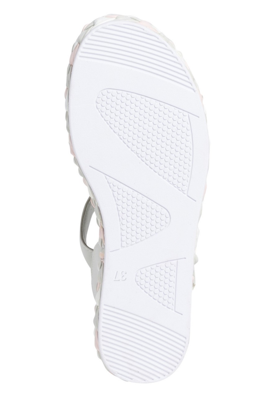 MARCO TOZZI Komfort Sandalen grau Da.-Sandalette