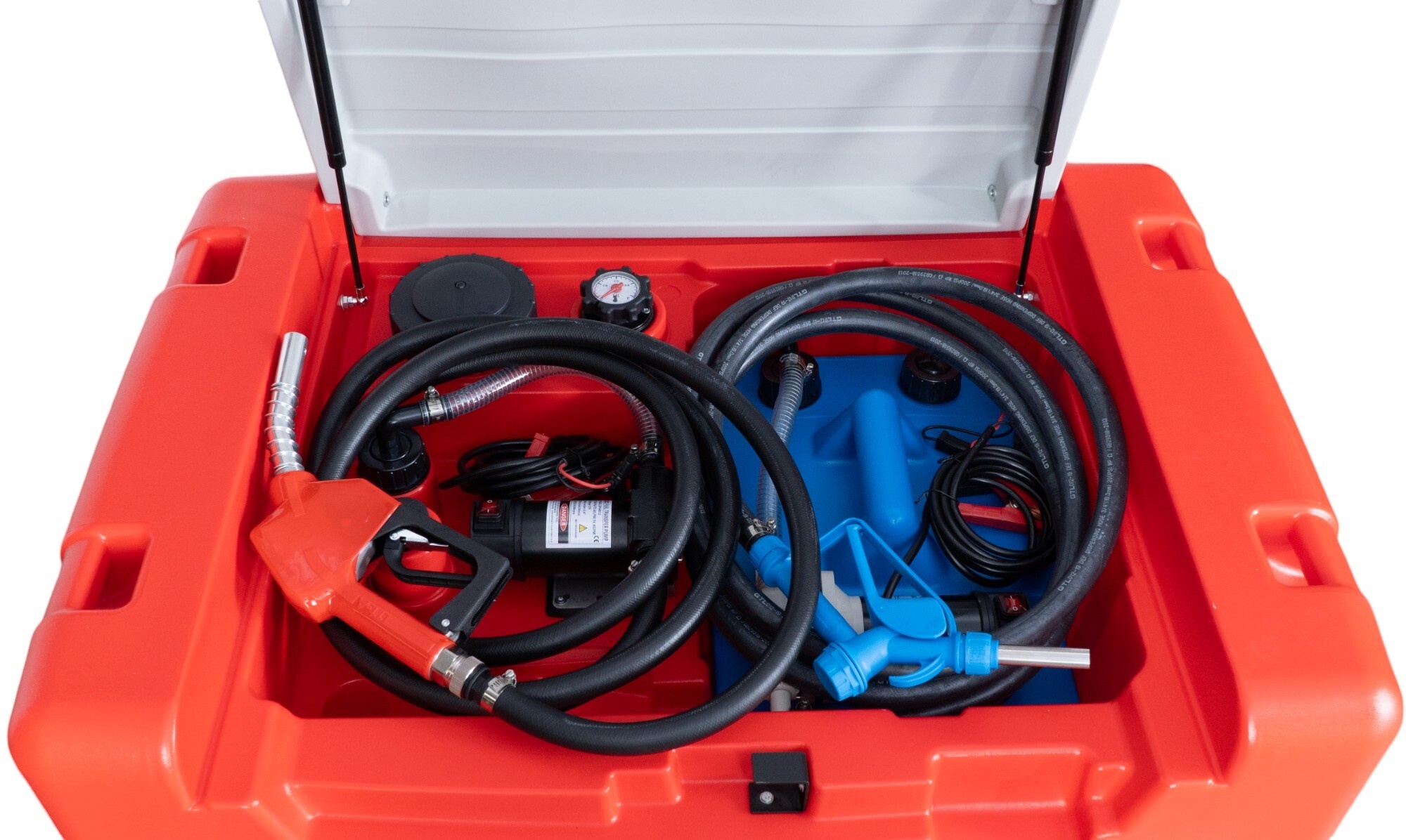 Metal Works 724574582 TDA3305012 Dieselsäiliö Rood PE 330 l + Ad Blue 50 l, pumppu 12 V