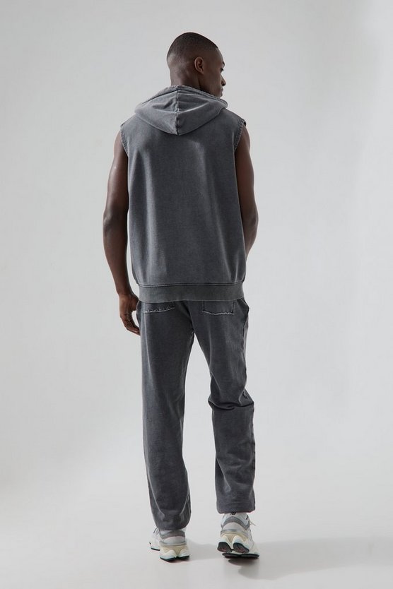 Ärmelloser Oversize Man Active Hoodie