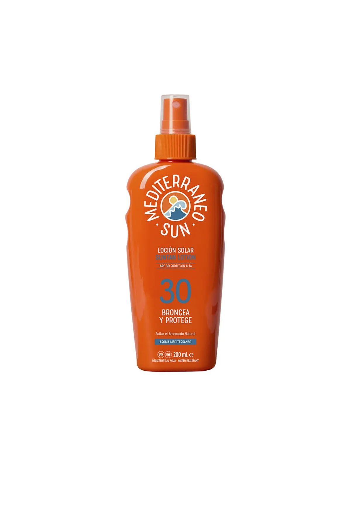 Mediterraneo Sun  Kokosnuss-Sonnenschutz für dunkle Bräunung Spf30 Mediterraneo Sun 200 ml