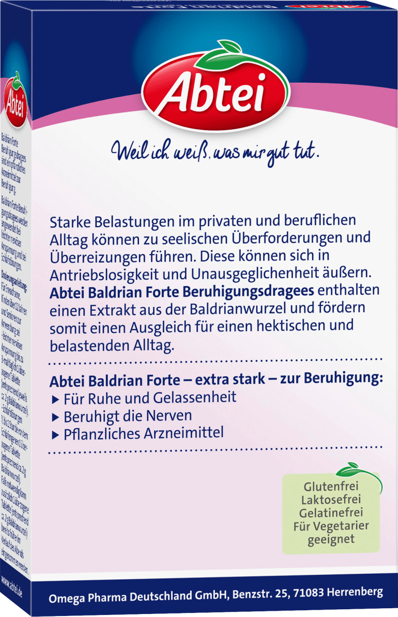 Baldrian Forte Beruhigungsdragees, 30 St
