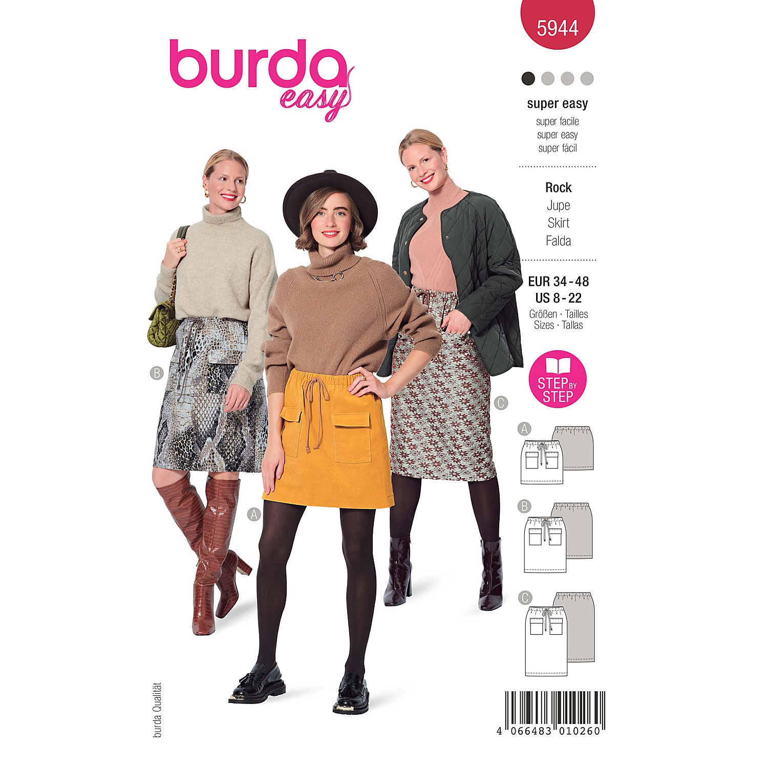 burda Schnitt 5944 