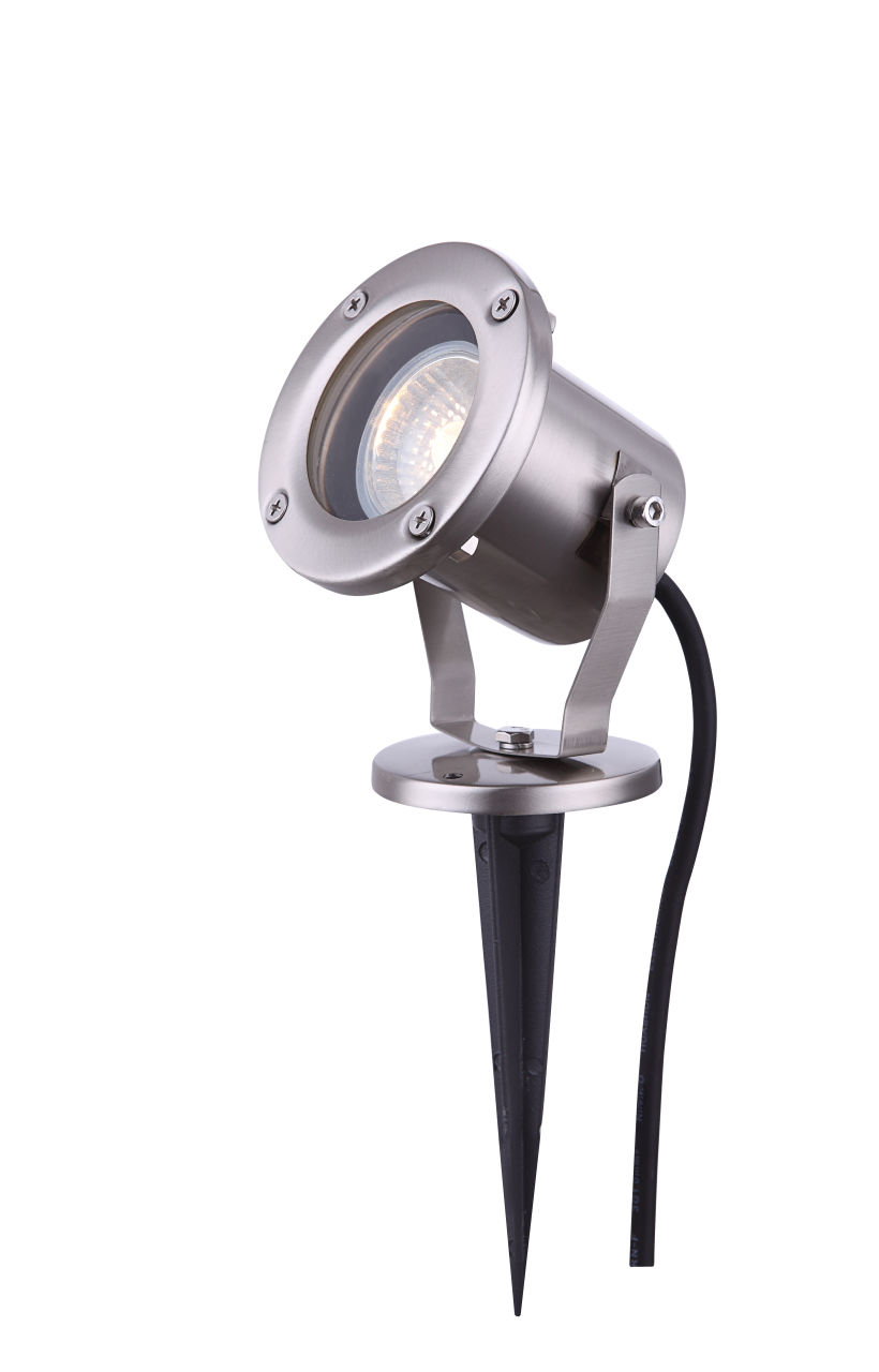 Globo Lighting - STYLE - Außenleuchte Edelstahl, 1x GU10