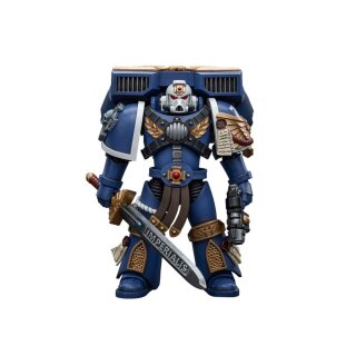 Warhammer 40k Actionfigur 1/18 Ultramarines Vanguard Veteran Sergeant 12 cm
