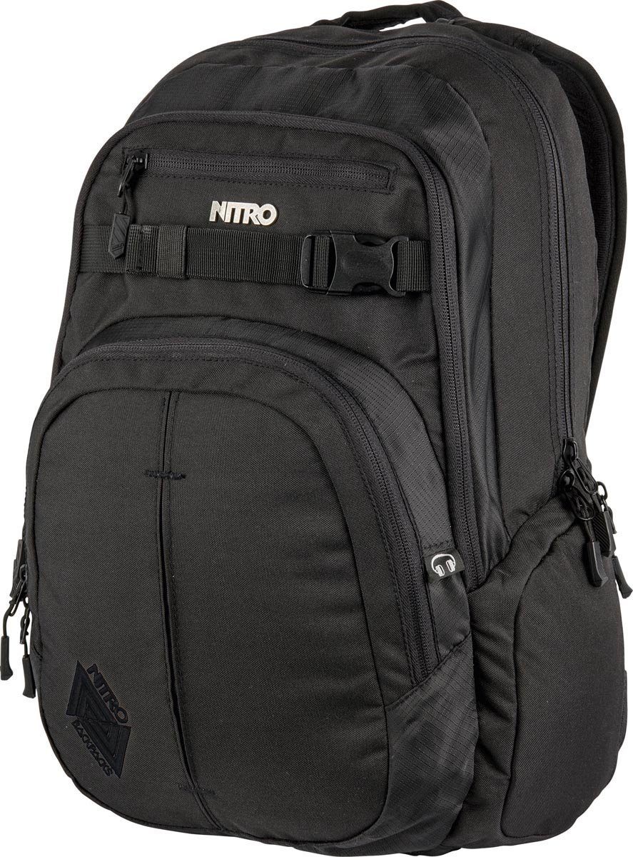 NITRO Schulrucksack Chase, True Black