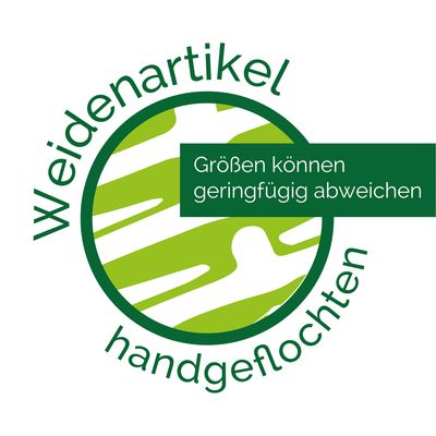 Aumüller Korbhöhle hell geblichen inkl. Wendekissen