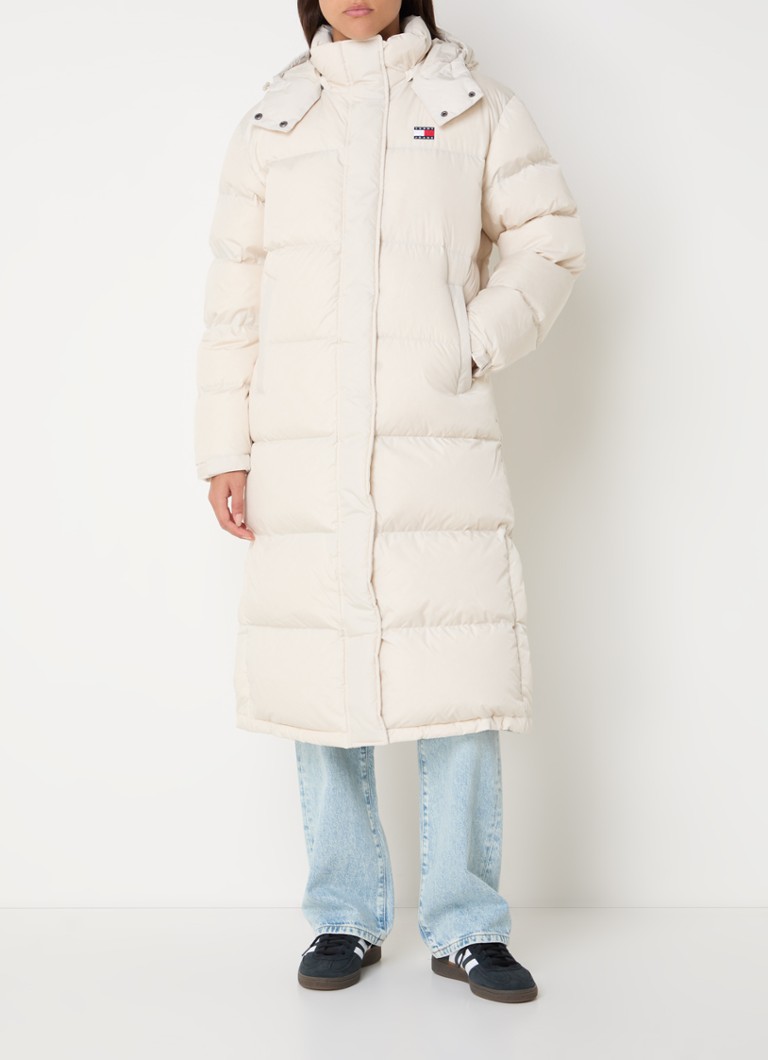 Jachetă lungă matlasată cu puf Tommy Hilfiger Alaska cu logo