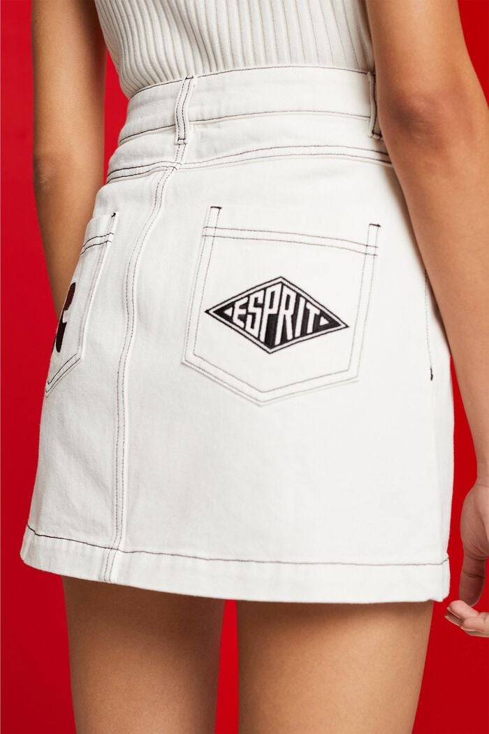 Jeansrock in Minilänge