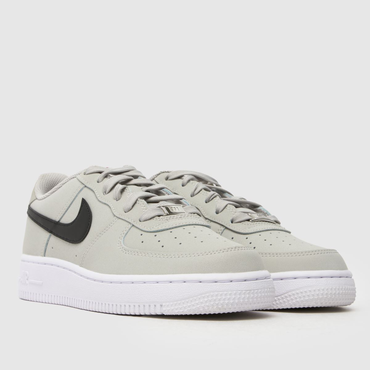 Nike grå Air Force 1 LV8 Barnskor
