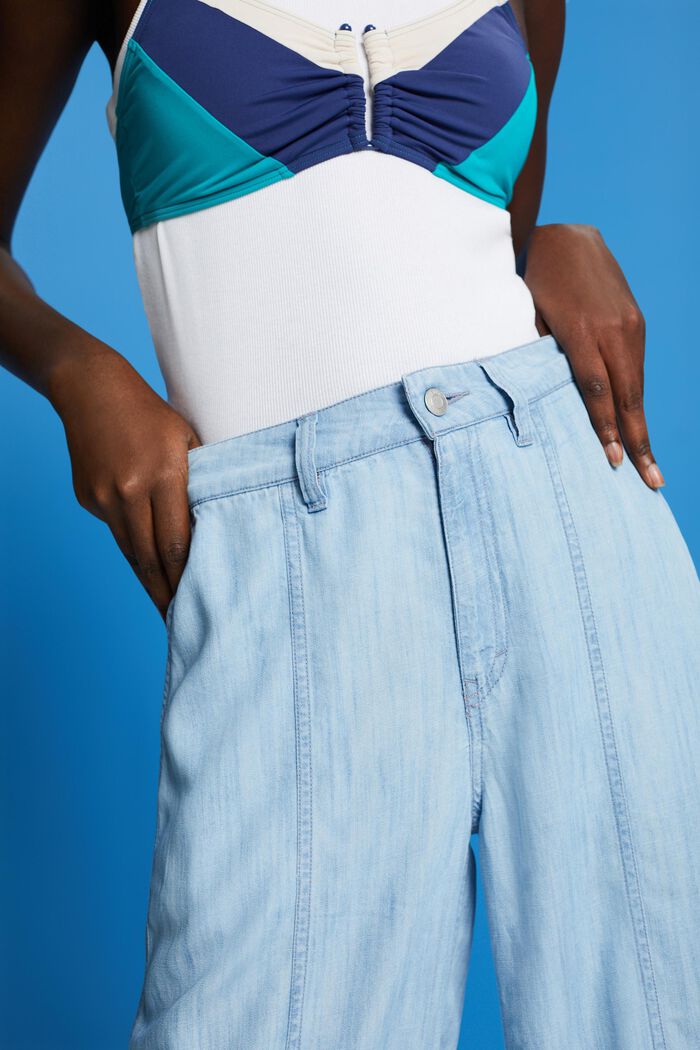 High-Rise-Hose mit weitem Bein