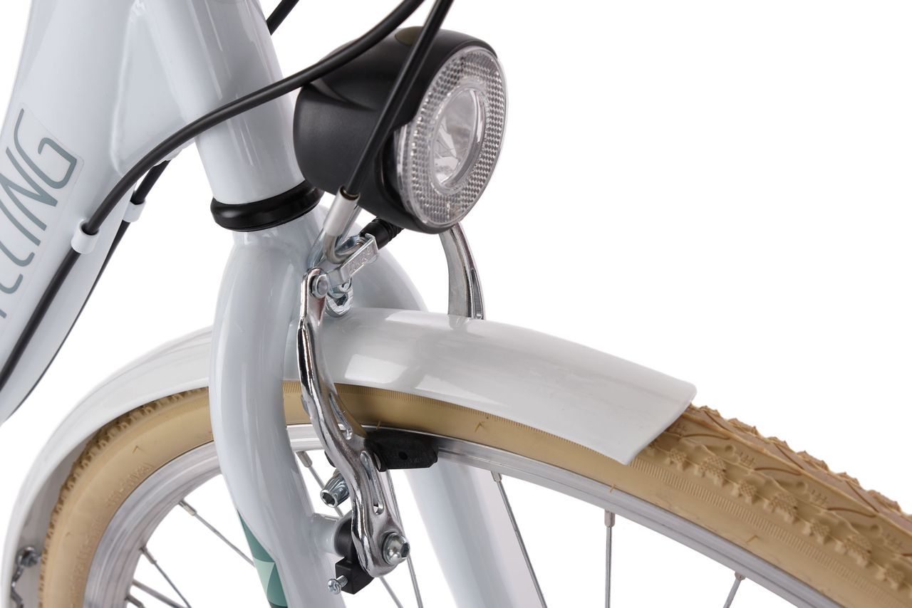 KS Cycling Damenfahrrad 26'' Toscana weiß